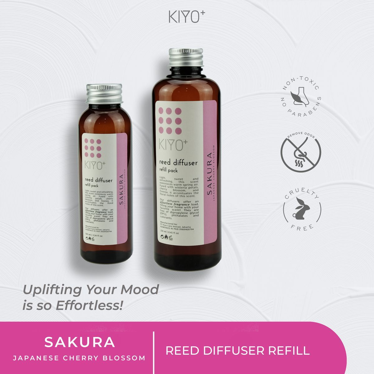SAKURA | Reed Diffuser Set / Pack