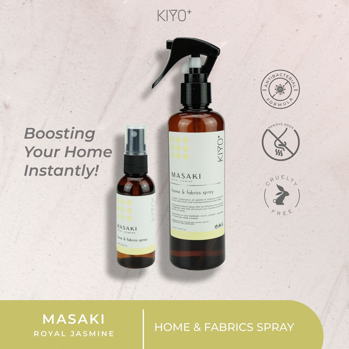 MASAKI | Home & Fabrics Spray