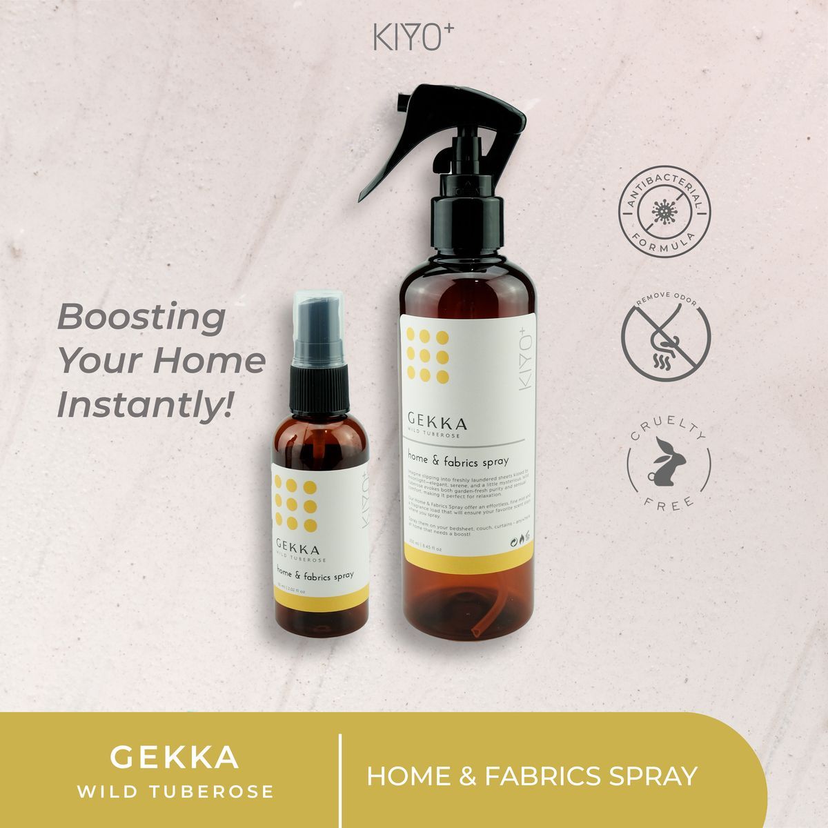 GEKKA | Home & Fabrics Spray