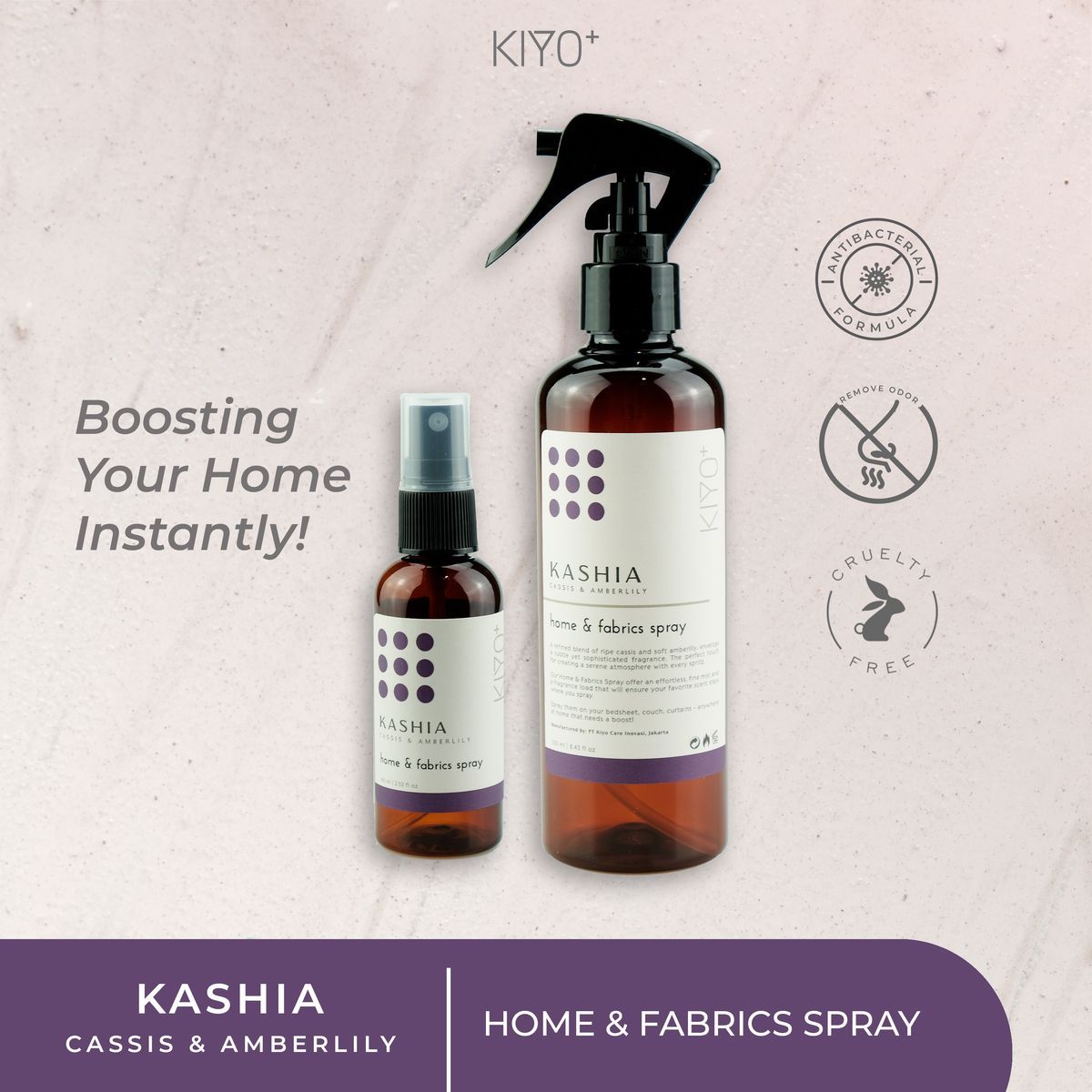 KASHIA | Home & Fabrics Spray